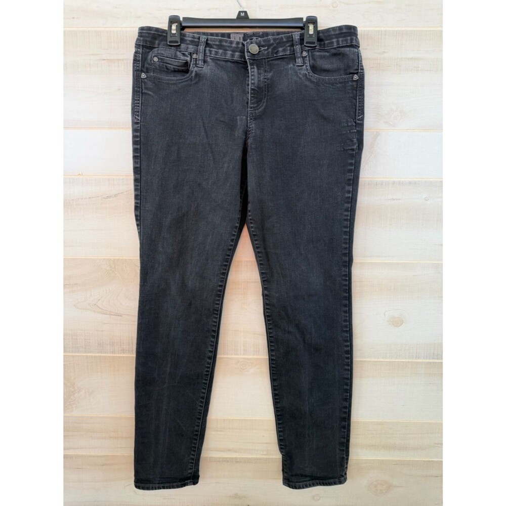 Kut from the Kloth Black Skinny Stretch Jeans 15 Diana